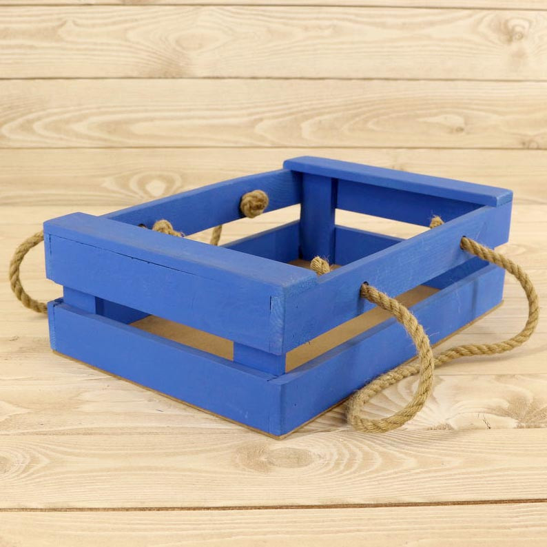 Інтер'єрний декоративний ящик "Таршиха" індиго Миколаїв - фото 4