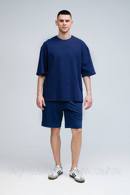 Шорти базові RAY BASIC темно-сині чоловічі (U0701M-Navy Blue) L Київ - фото 4