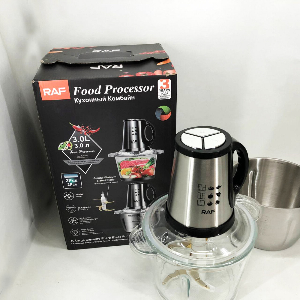 Блендер с мерной чашей RAF, Блендер со съемной чашей, Блендер для детского пюре миксер смузи UP-18 Львов - изображение 15