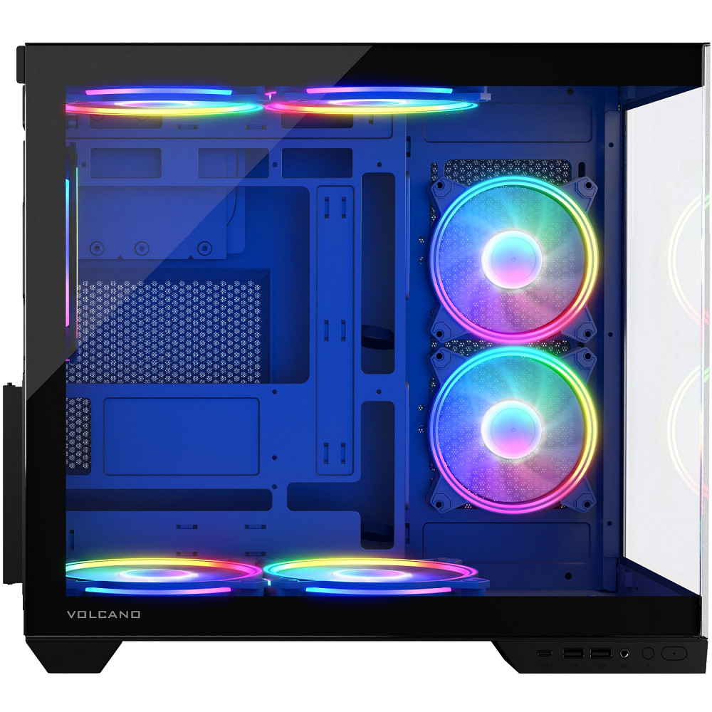 Корпус Modecom VOLCANO PANORAMA APEX ARGB 7F MIDI GREY без БЖ ATX Вінниця - фото 12