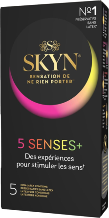 Презерватив SKYN SENSES+ (5шт.) Sex Aura Киев