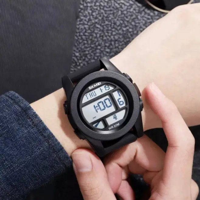 Мужские спортивные часы Skmei 1906 (Белый циферблат) Винница - изображение 9