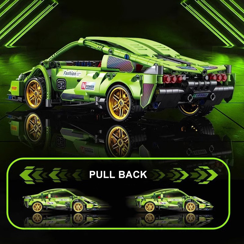 Конструктор Lele Brother Lamborghini Sian FKP 37, 586 деталей совместимый с lego лего Киев - изображение 2