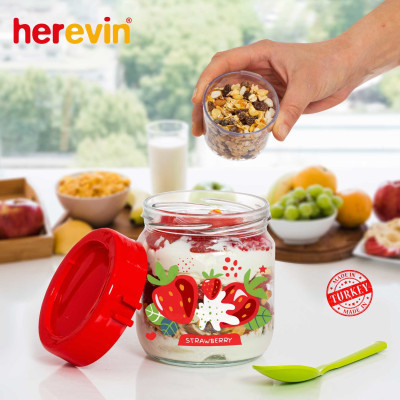 Банка Herevin Fruit-Yoghurt Spoon 0.425 л (131615-000) Винница - изображение 2