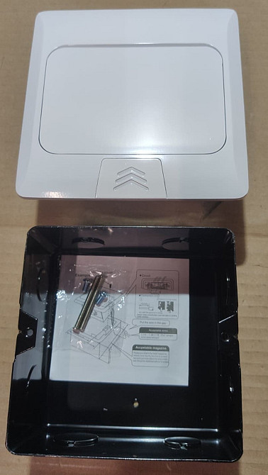 Розетка підлогова подвійна LIVOLO біла, вбудована у підлогу, для кухні, офісу чи конференц-залу, з кришкою, висувна, з заземленням, IP44, плавне відкр Коломыя - изображение 6