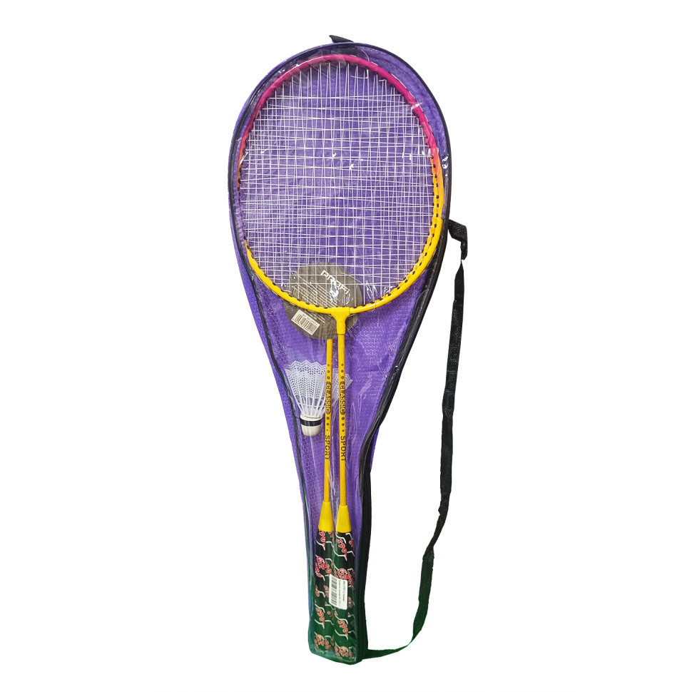 Набір Бадмінтону MS 0757-1(Yellow) 2 ракетки, воланчик, в чохлі Вінниця - фото 1