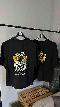 Оверсайз футболка «МАКС КОРЖ | BUCHAREST 23.05.2026» | Концертний streetwear мерч L Чернівці