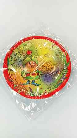 Тарілка паперова 19см"Гном" 10шт (1 пач.) Харків