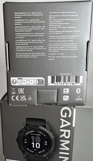 Смарт-годинник: Garmin Fenix 7X Pro Sapphire Solar Carbon DLC (010-02778-11) Харків - фото 4