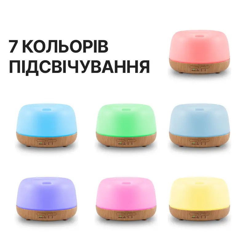 Аромадифузор с увлажнителем воздуха 3-в-1 Doctor-101 Neroli. Увлажнитель воздуха с ночником и диммированием, 1 Днепр - изображение 7