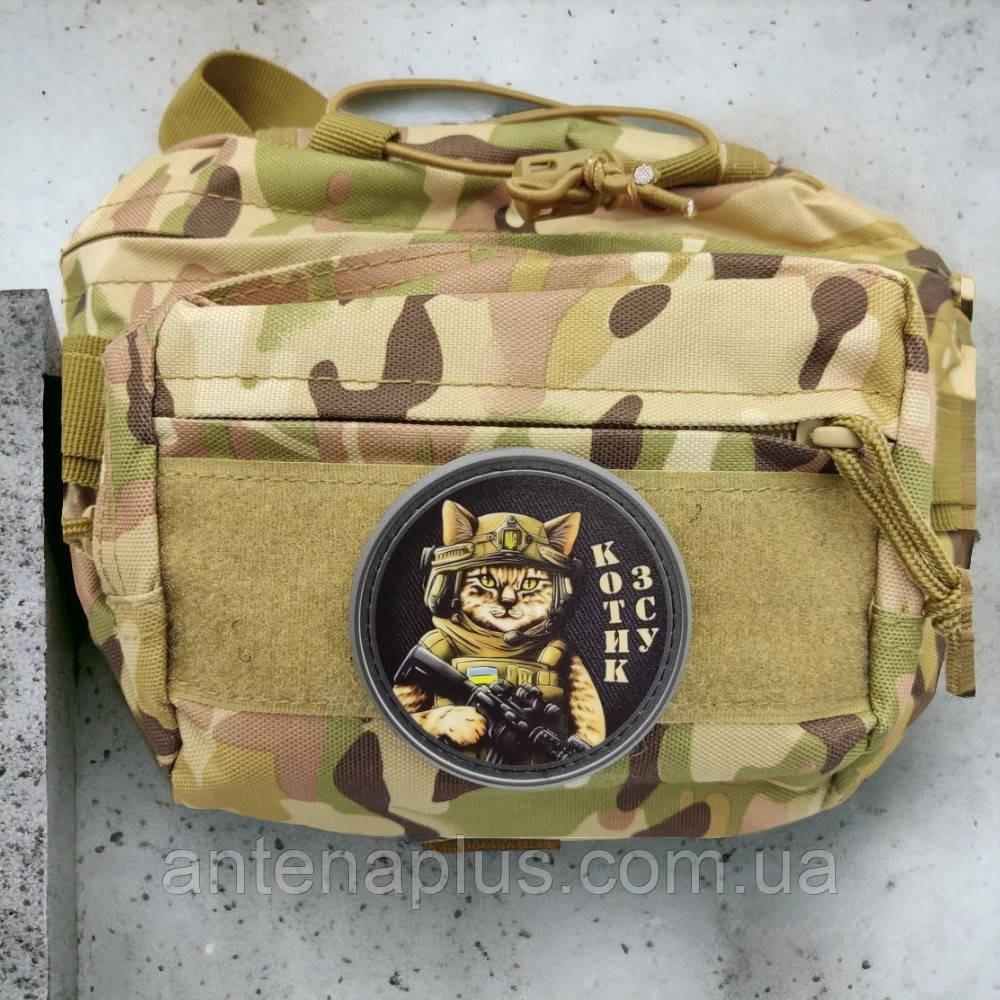 Котик ЗСУ шеврон / патч Київ - фото 2