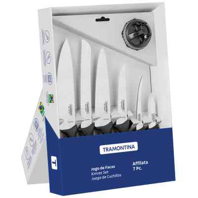 Набір ножів Tramontina Affilata +точило 7 предметів (23699/060) Вінниця
