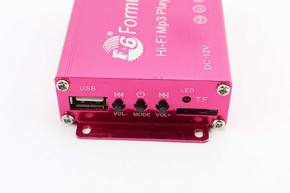 АУДІО-блок (МРЗ-USB / SD, FM-радіо, пультДУ, сигналізація) + колонки 2шт (сині) Киев - изображение 2