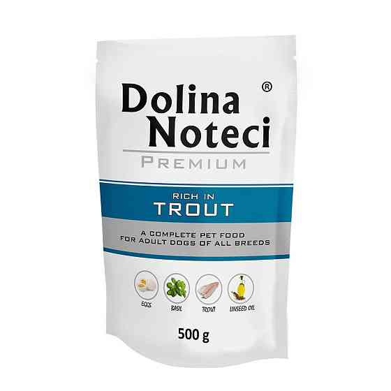 Dolina Noteci Premium (Долина Нотечі Преміум) консерви вологий корм для собак з фореллю 500 г х 10 шт. 500 г х 10 шт. Запоріжжя