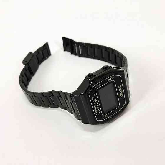 Годинник retro vintage SKMEI 1647BK, Старовинні чоловічі годинники, Годинник квадратний Ретро KM-77 Івано-Франківськ