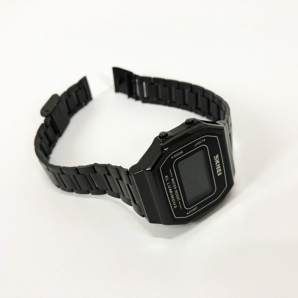 Годинник retro vintage SKMEI 1647BK, Старовинні чоловічі годинники, Годинник квадратний Ретро KM-77 Івано-Франківськ - фото 2