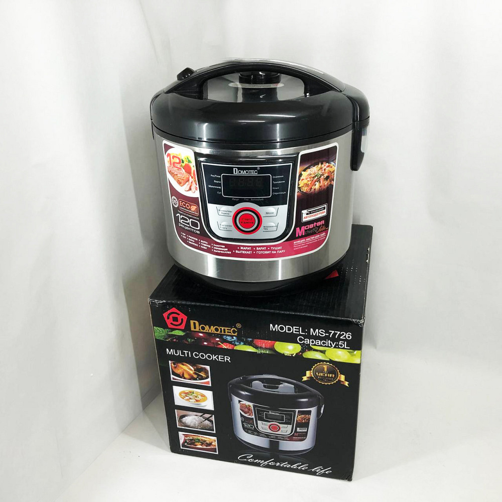 Мультиварка для будинку якісна мультиварка Domotec MS-7726 5 л 1500 Вт, Побутові мультиварки рисоварки HM-44 Львів - фото 6