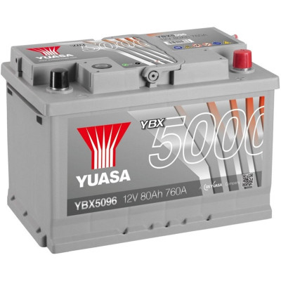 Аккумулятор автомобильный Yuasa 12V 80Ah Silver High Performance Battery (YBX5096) Винница - изображение 1