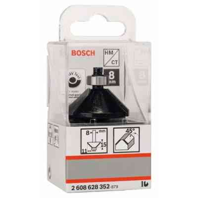 Фреза Bosch Professional фасонная, Std, S8, D11, L15 45° (2.608.628.352) Винница