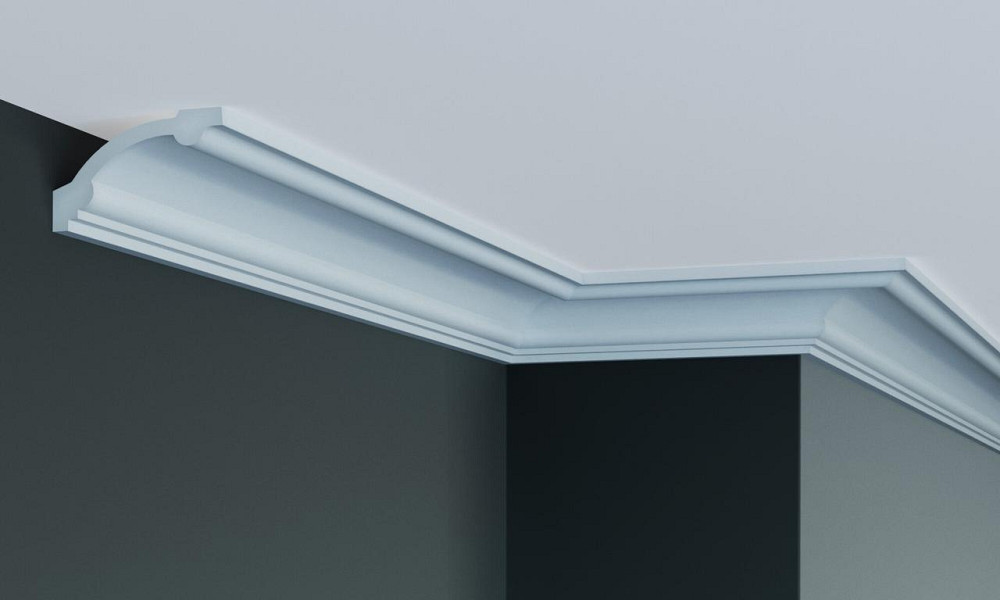 Карниз полиуретановый гладкий Gaudi Decor P 2057 Днепр - изображение 3