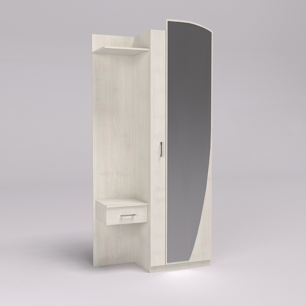 Прихожая Соло-1, Дуб Шамоні Світлий, 1000/400/2140 Львов - изображение 1