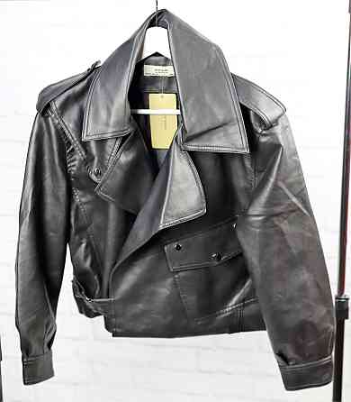 Куртка косуха женская весна/осень Черный 44 Харьков