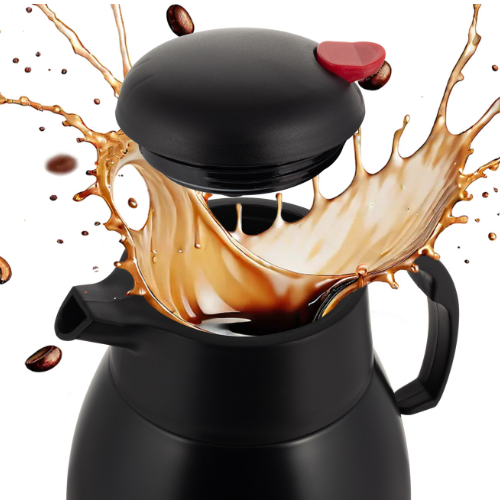 Термос "конференція" 2000мл з пластик.кришкою нержавіюча сталь Конференція KAMILLE 2219 Житомир - фото 8