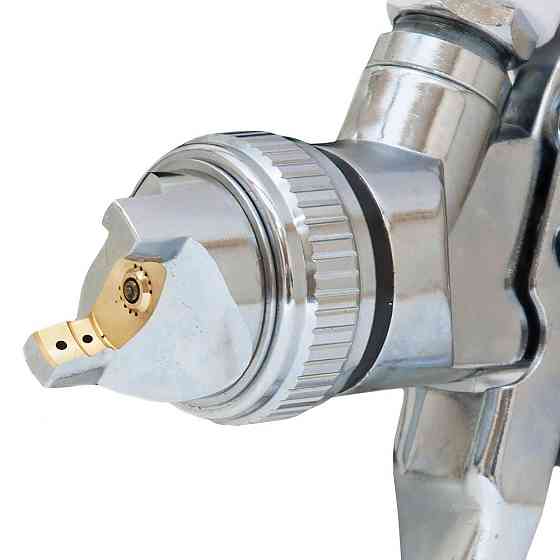 Sigma Краскораспылитель HVLP Ø1.3мм 140-280л/мин 3бар в/б 600мл (пласт) хром SIGMA (6812131) Коломыя