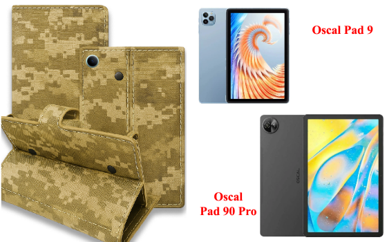 Книга-трансформер для планшета Oscal Pad 200, цвет Black Pixel Киев
