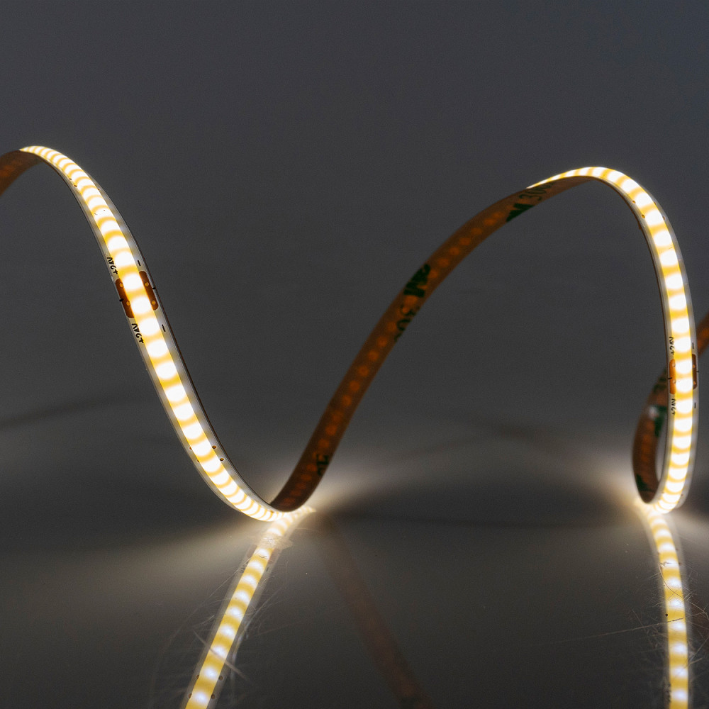 LED-STIL Світлодіодна стрічка 4000K 7 Вт/м COB 320 діодів IP33 24 Вольти 650 lm, Вузька 5мм Київ - фото 6