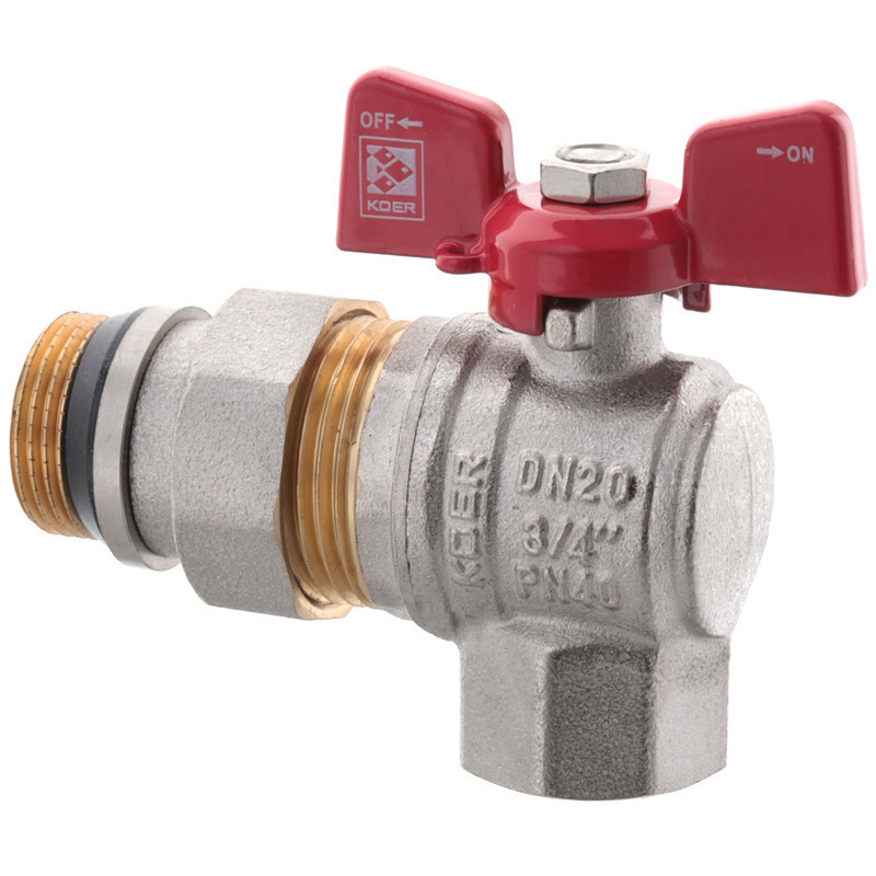 Кран з американкою 3/4" "антіпротечка"(Koer KR.228-Gi) кутовий (KR0194)   ( 28729 ) Харків - фото 2