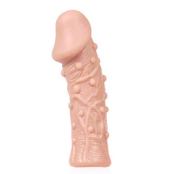 Насадка на член Kokos Extreme Sleeve ES.06 размер M, утолщающая, стимулирующий рельеф Sex Aura Киев