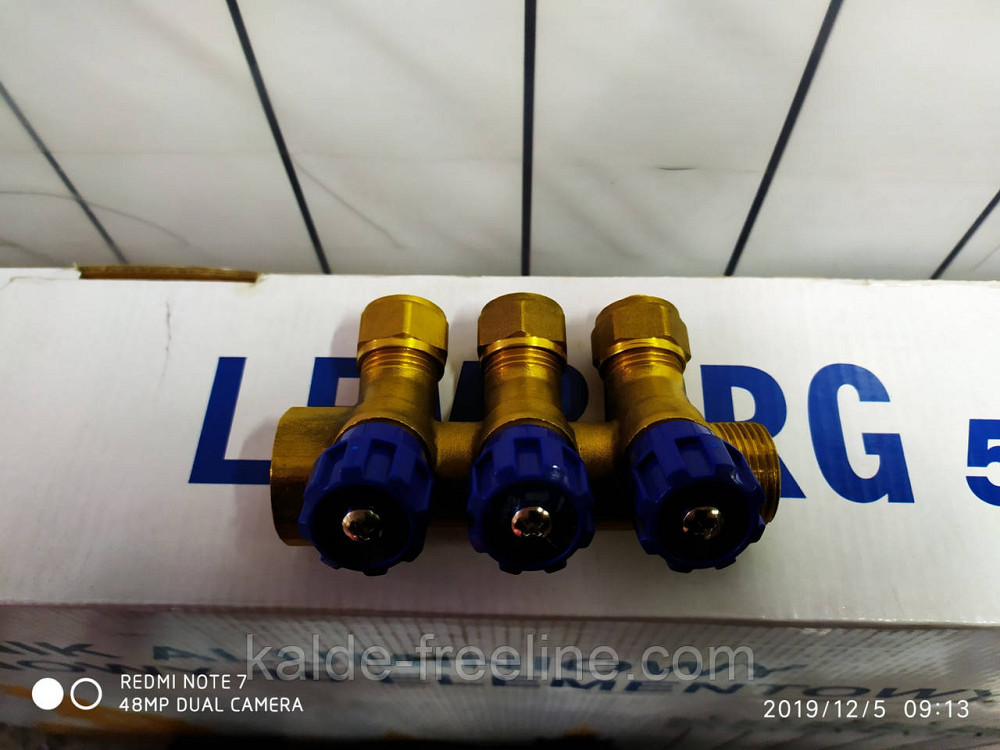 Колектор вентильний для труби 16 мм. на 3 виходи Харків - фото 2