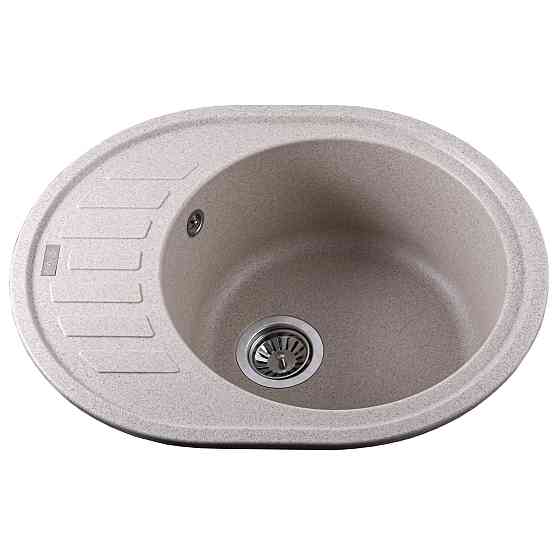 Гранітна мийка Globus Lux ARNO піщаний 620х500мм-А0004 Київ