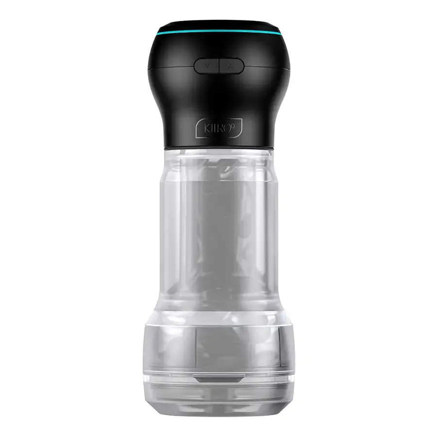 Мастурбатор Kiiroo Feel Pocket Crystal зі всмоктувальною інтерактивною насадкою PowerBlow Combo Set Львів - фото 1