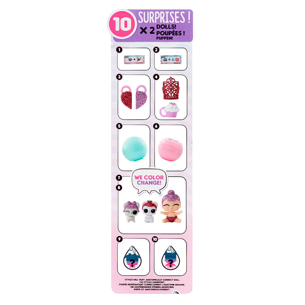Ігровий набір з ляльками L.O.L. Surprise! серії Color change Me&My 2в1 – Сестричка та улюбленець Днепр - изображение 8