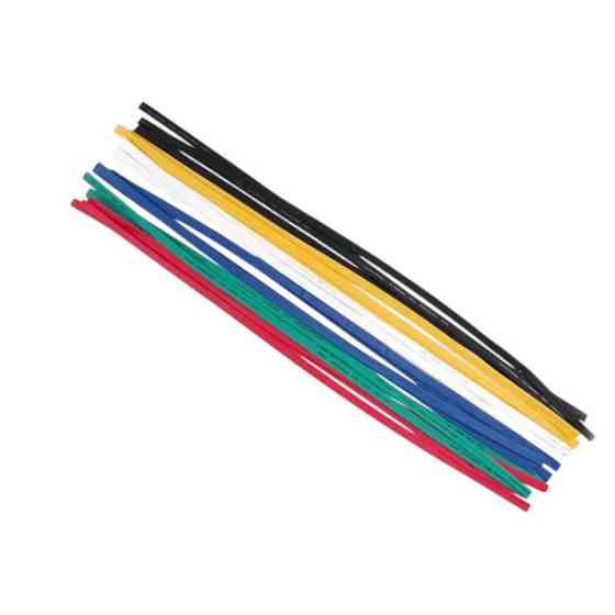 Кембрик термоусадочный 100см, d=12 АССОРТИ упак 20шт Мукачево