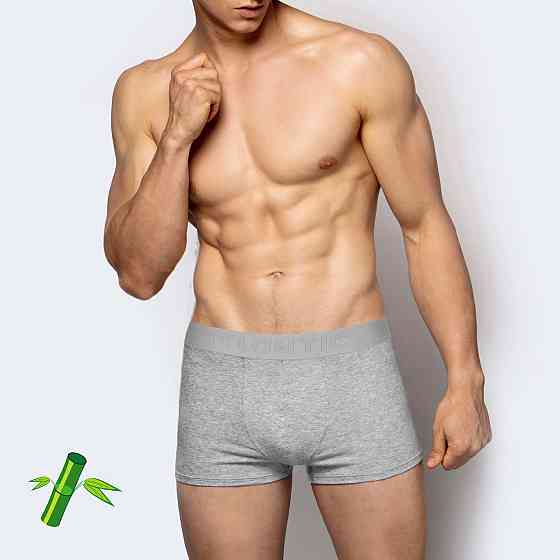 Труси чоловічі шорти Atlantic BMH-016 XXL, Сірий Київ