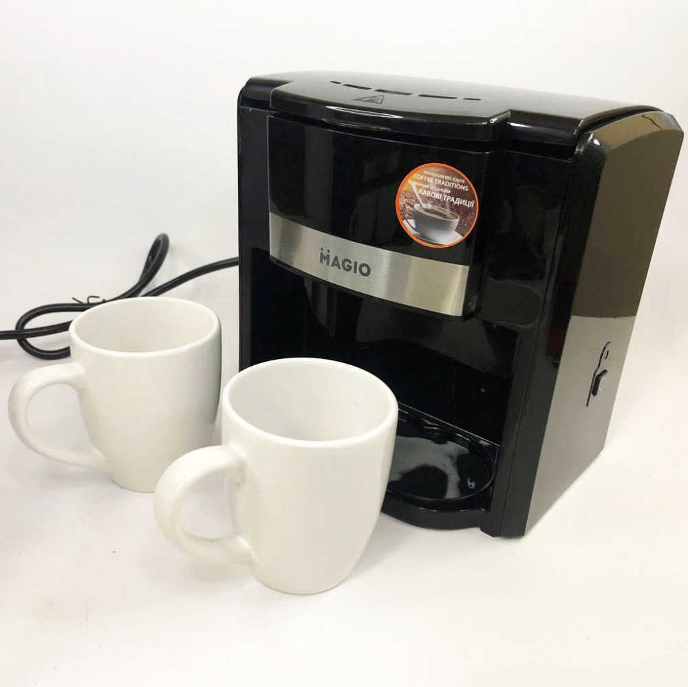 Капельная кофеварка электрическая для кухни, Кофеварка для дома настольная компактная ML-11 Львов - изображение 5