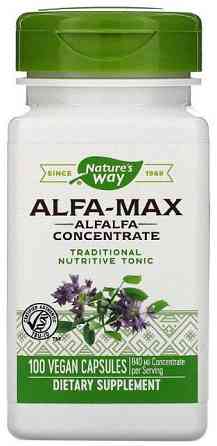 Люцерна Nature's Way Alfa-Max 840 мг 100 капсул Київ