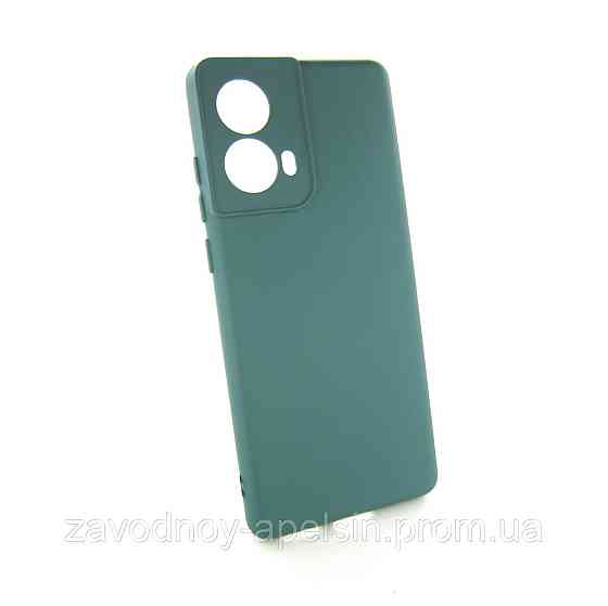Motorola Moto G85 Силиконовый чехол Защита камеры (зеленый) Одесса