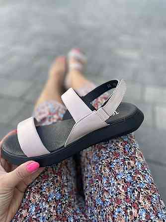 teona Босоніжки жіночі TEONA 290 пудра (літо, шкіра натуральна) (5246) Коломия