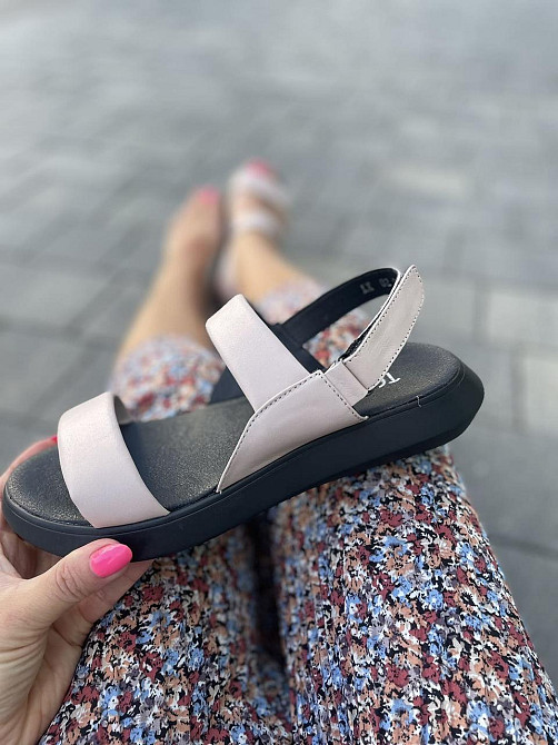 teona Босоніжки жіночі TEONA 290 пудра (літо, шкіра натуральна) (5246) Коломия - фото 4