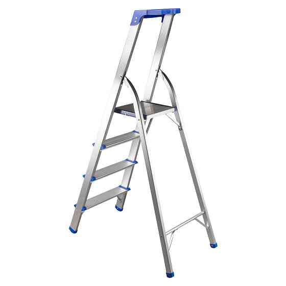 Sigma Стремянка алюминиевая 4 ступени 1.38м SIGMA (5036624) Коломия