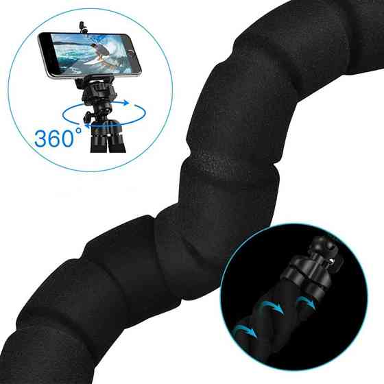 Гибкий мини штатив для смартфонов и камер Киев