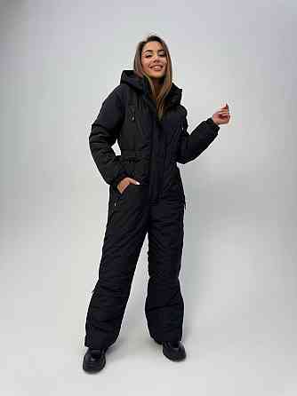Женский теплый комбинезон из плащёвки на синтепоне Одесса