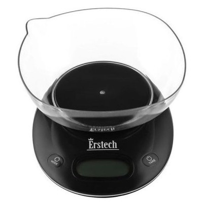 Весы кухонные Erstech ЕKS-5181 BLACK Винница - изображение 1