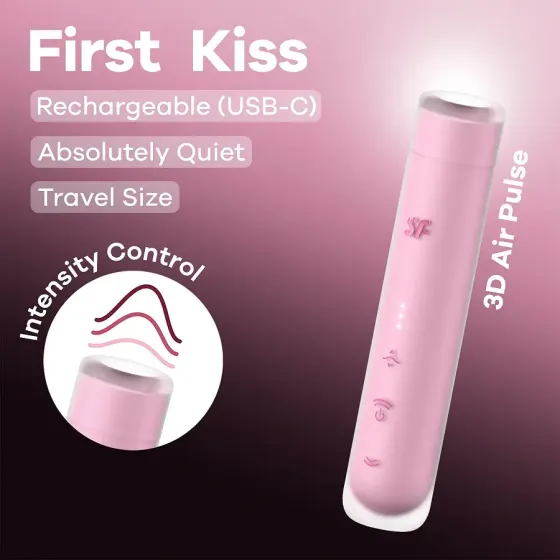 Вакуумний стимулятор Satisfyer First Kiss Львів