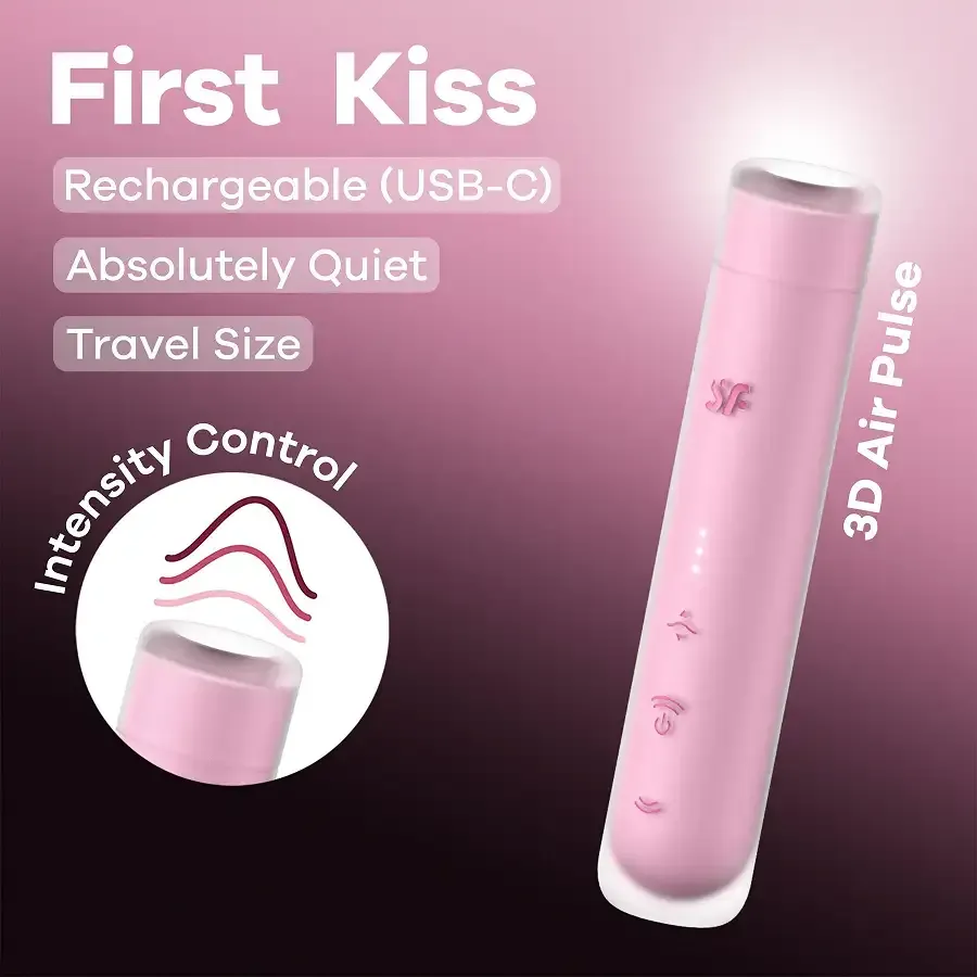 Вакуумний стимулятор Satisfyer First Kiss Львів - фото 6