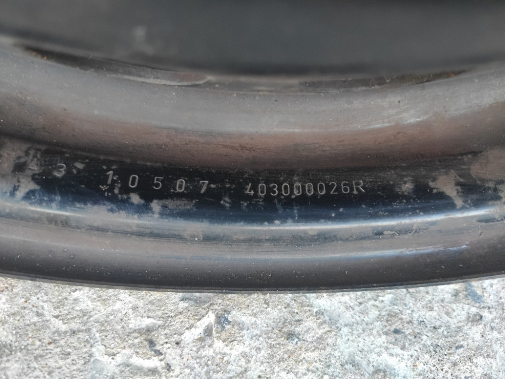 Диск колесний металевий R15 Renault Megane III 2009-2016 (403000026R) Ковель - фото 6